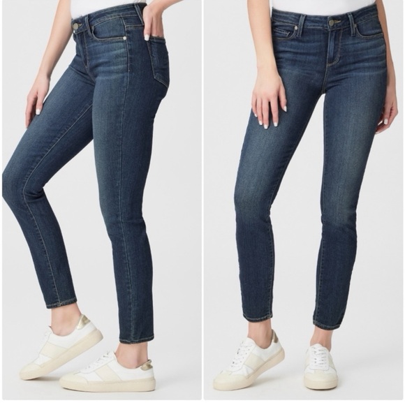 Lot of 3 pairs of Paige Jeans size 26 Verdugo ankle & skyline skinny - Picture 5 of 6